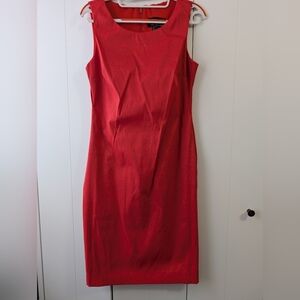 Red Sleeveless Dress